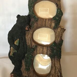 Bear Tree Trunk Photo Frame